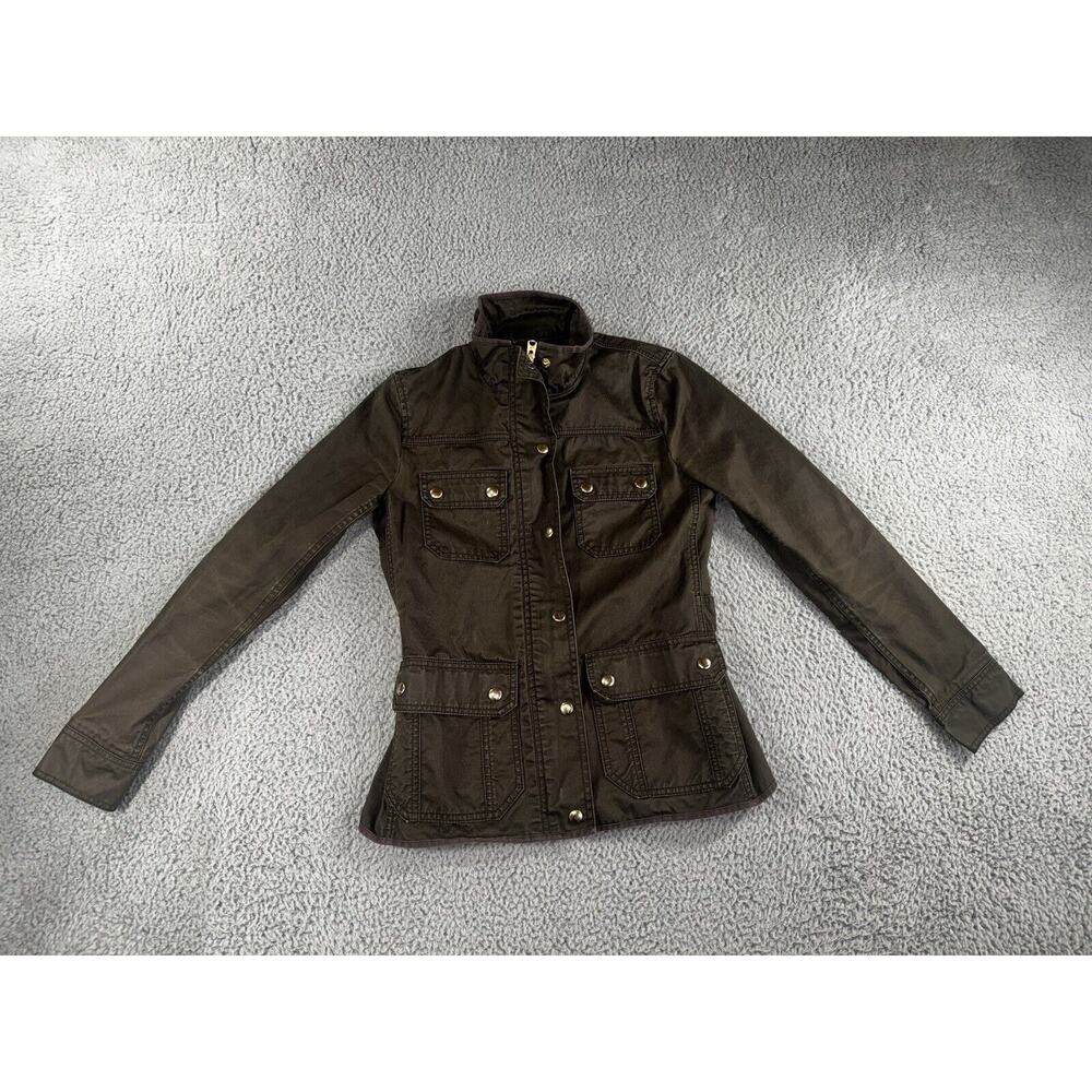 J. Crew Jacket Women XS Relaxed Boyfriend Field Utility Preppy Casual